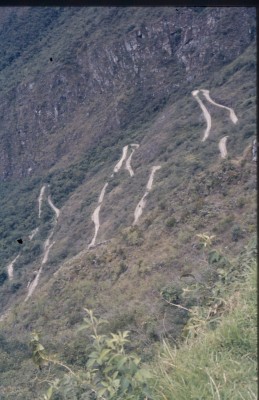 Anfahrt auf Machupicchu