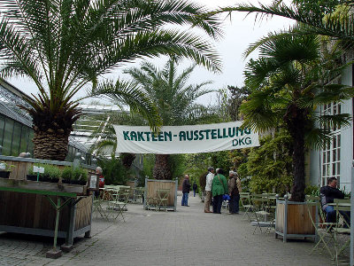 Unser Eingangsbereich zur Orangerie.
